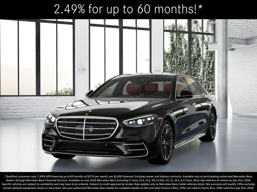 New 2026 Mercedes-Benz S 580 4MATIC Sedan image 41