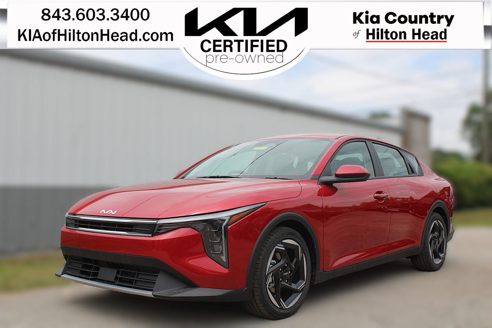 Certified 2025 Kia K4 EX FWD image 1