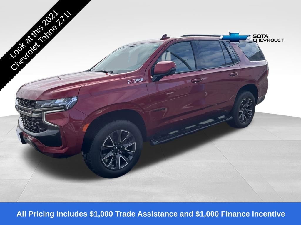 Used 2021 Chevrolet Tahoe Z71 w/ Z71 Signature Package