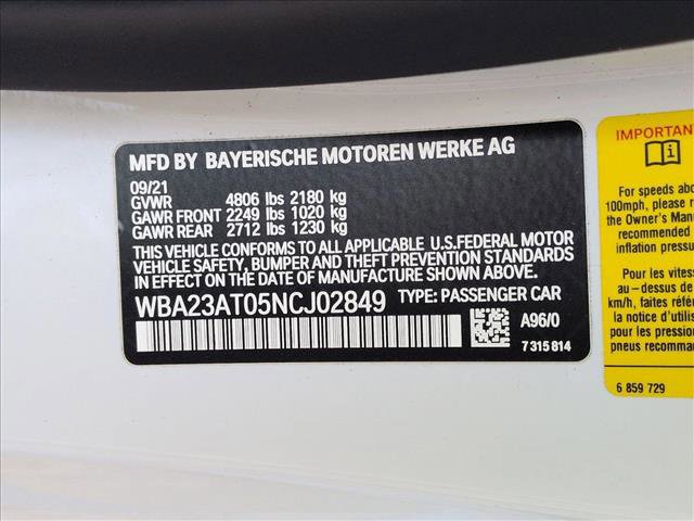 Used 2022 BMW 430i 430i w/ M Sport Package image 15