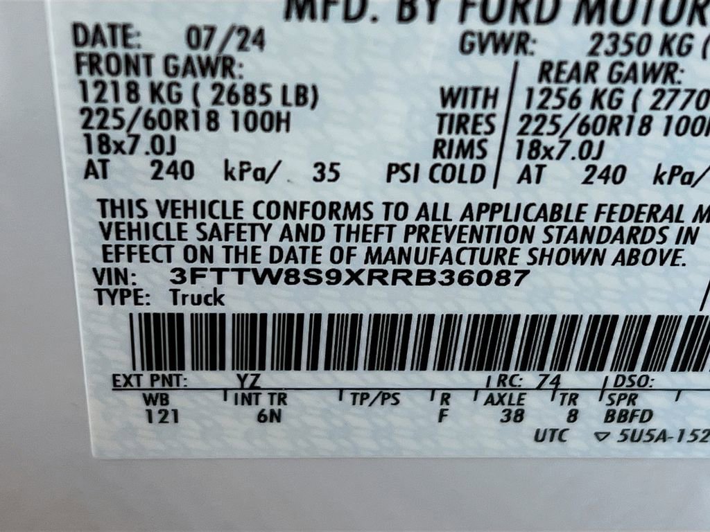 Used 2024 Ford Maverick Lariat w/ 4K Tow Package image 28