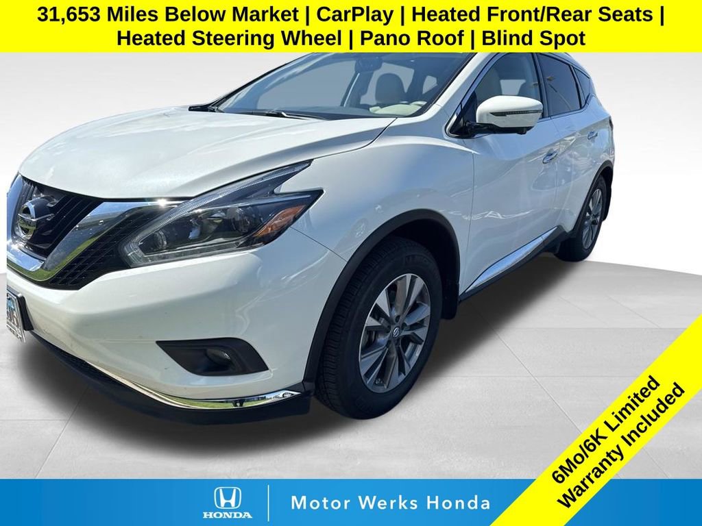 Used 2018 Nissan Murano SL w/ Moonroof Package