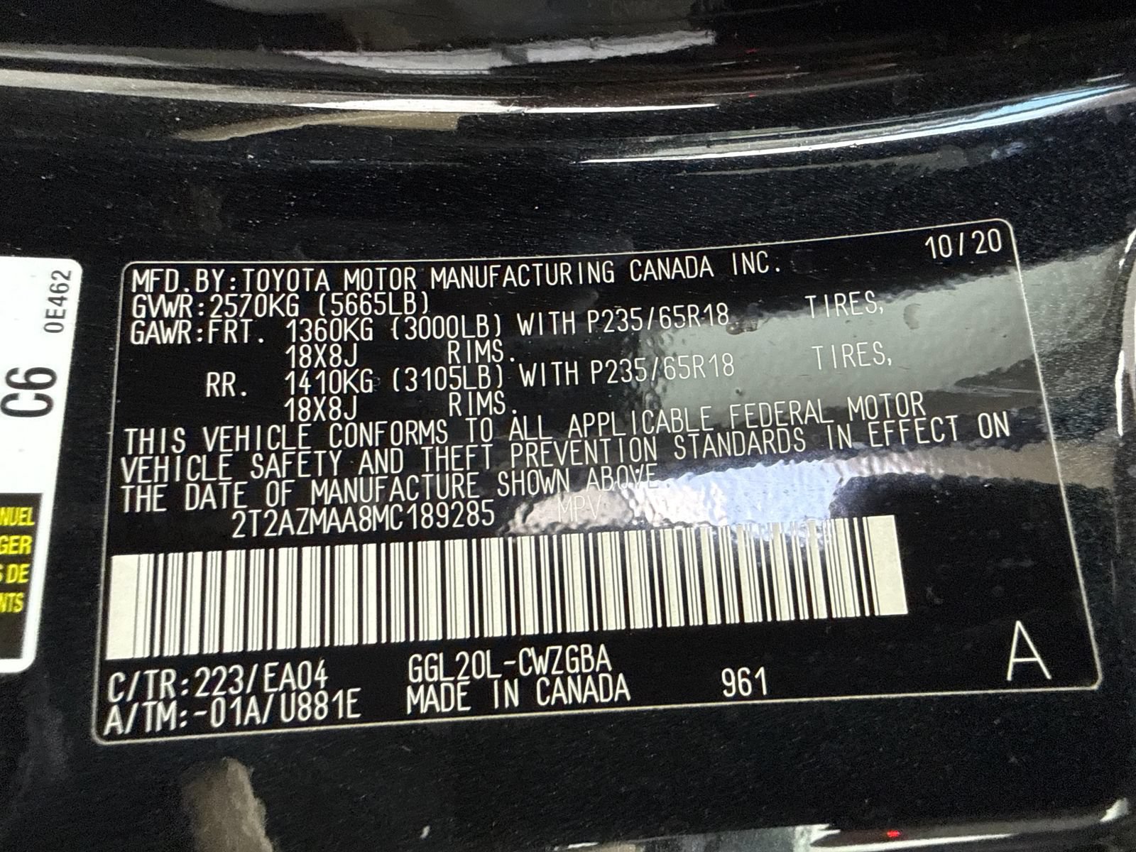 Used 2021 Lexus RX 350 FWD w/ Accessory Package image 53