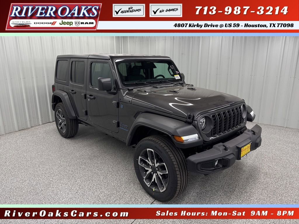New 2025 Jeep Wrangler Unlimited Sport S 4xe w/ Convenience Group image 1