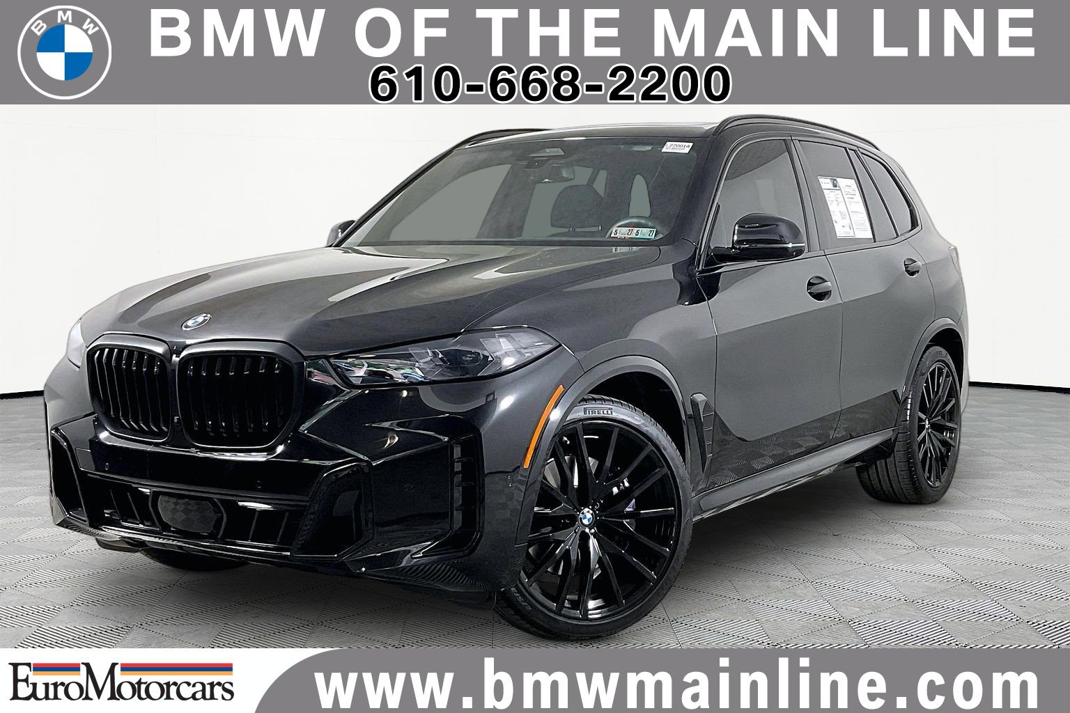 Certified 2025 BMW X5 xDrive40i w/ M Sport Package AWD/4WD image 1