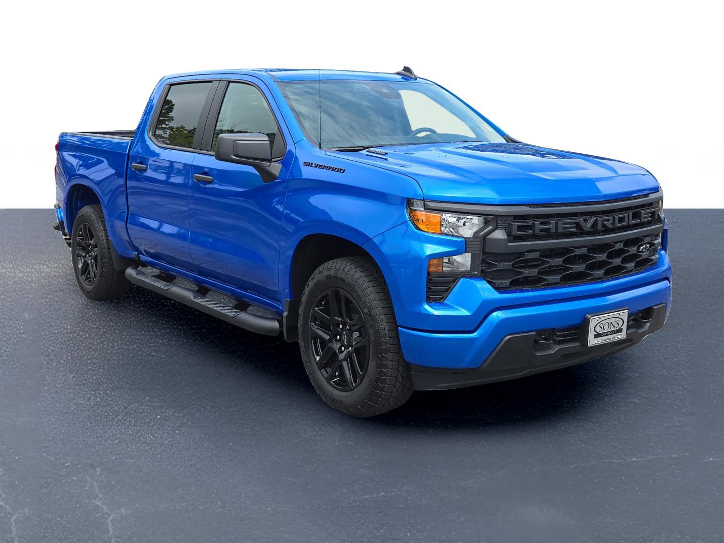 New 2026 Chevrolet Silverado 1500 Custom w/ Turbomax Blackout Package image 3