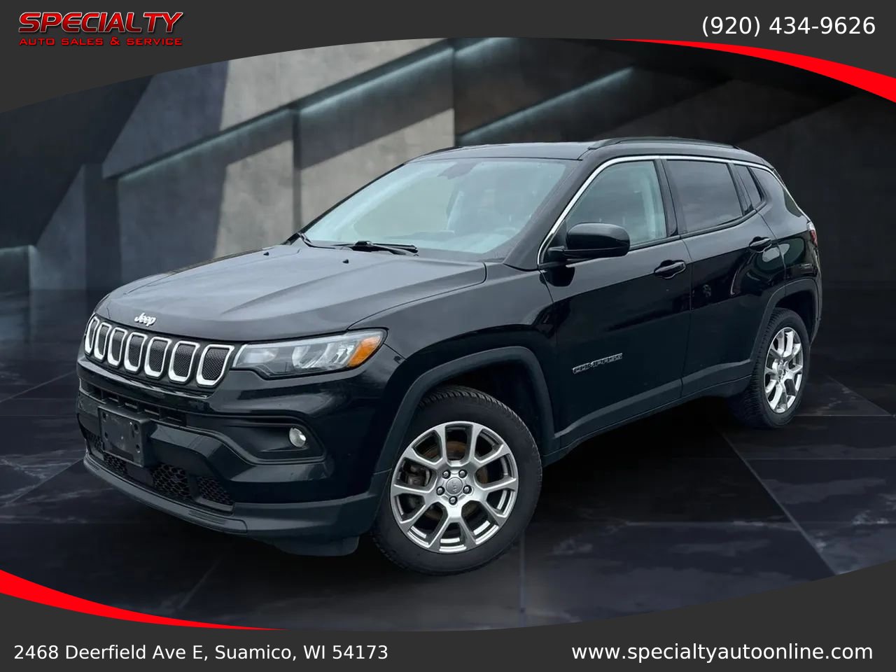 Used 2022 Jeep Compass Latitude AWD/4WD image 1