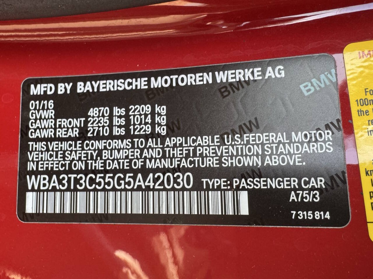 Used 2016 BMW 435i Convertible w/ Driver Assistance Package RWD image 24