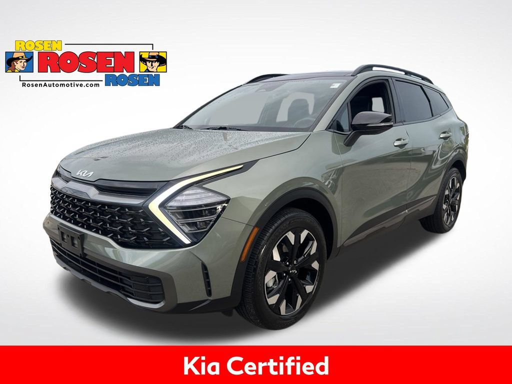 Certified 2024 Kia Sportage X-Line w/ X-Line Premium Package AWD/4WD 360° Tour