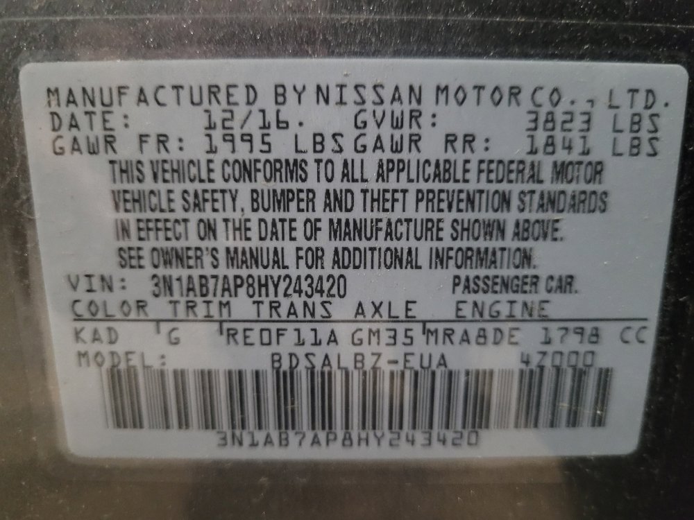 Used 2017 Nissan Sentra S FWD image 33