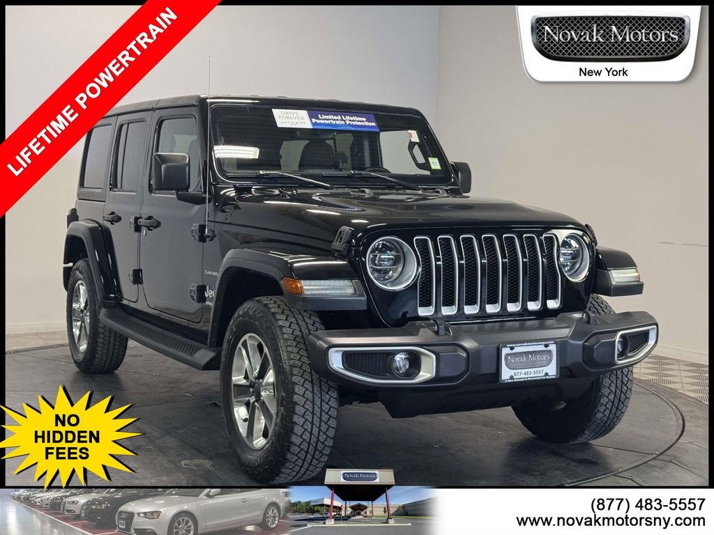 Used 2020 Jeep Wrangler Unlimited Sahara AWD/4WD image 1
