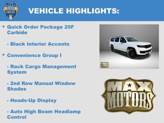 New 2024 Jeep Wagoneer L Series II w/ Convenience Group I image 11