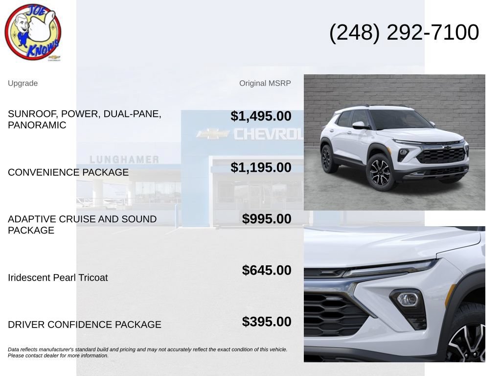 New 2026 Chevrolet TrailBlazer ACTIV w/ Convenience Package AWD/4WD image 5
