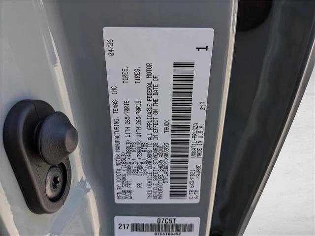 New 2026 Toyota Tundra SR5 RWD image 17