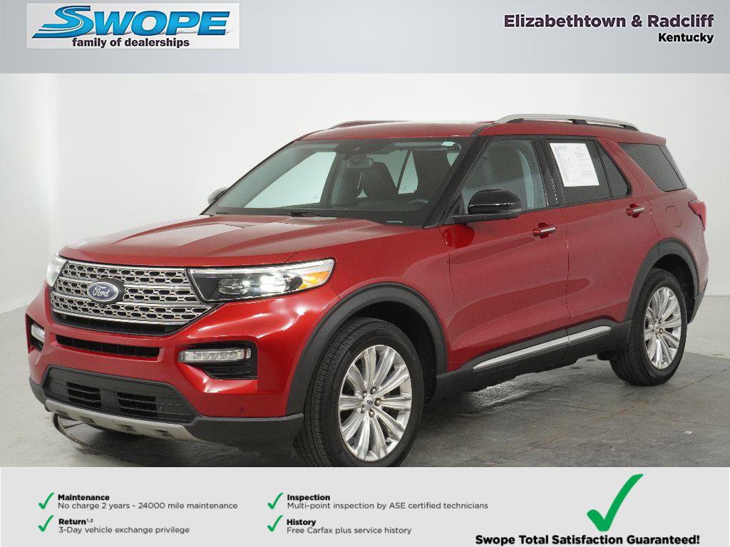 Certified 2021 Ford Explorer Limited w/ Equipment Group 301A image 7