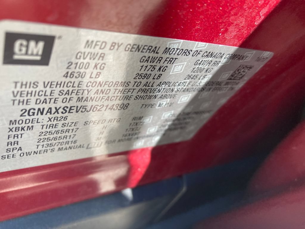 Used 2018 Chevrolet Equinox LT AWD/4WD image 34