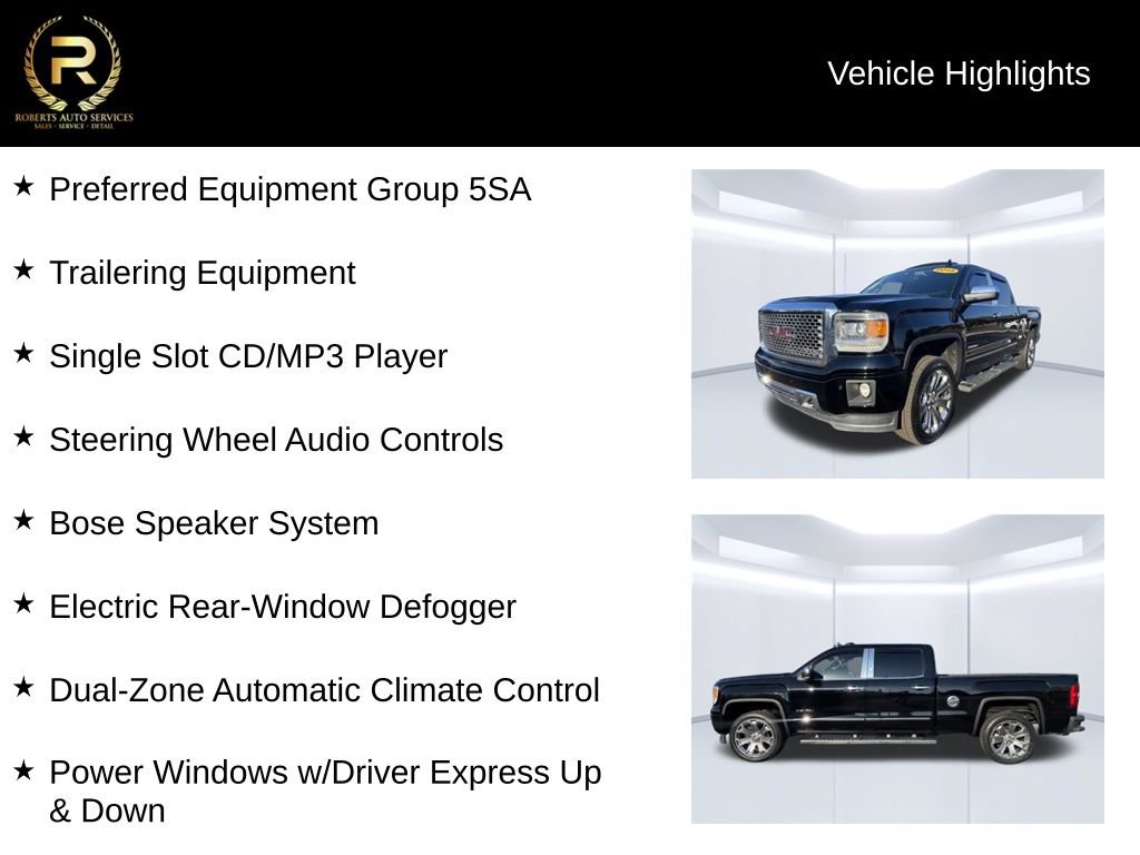 Used 2015 GMC Sierra 1500 Denali AWD/4WD image 10