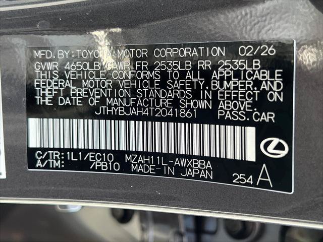 Certified 2026 Lexus UX 300h FWD image 27