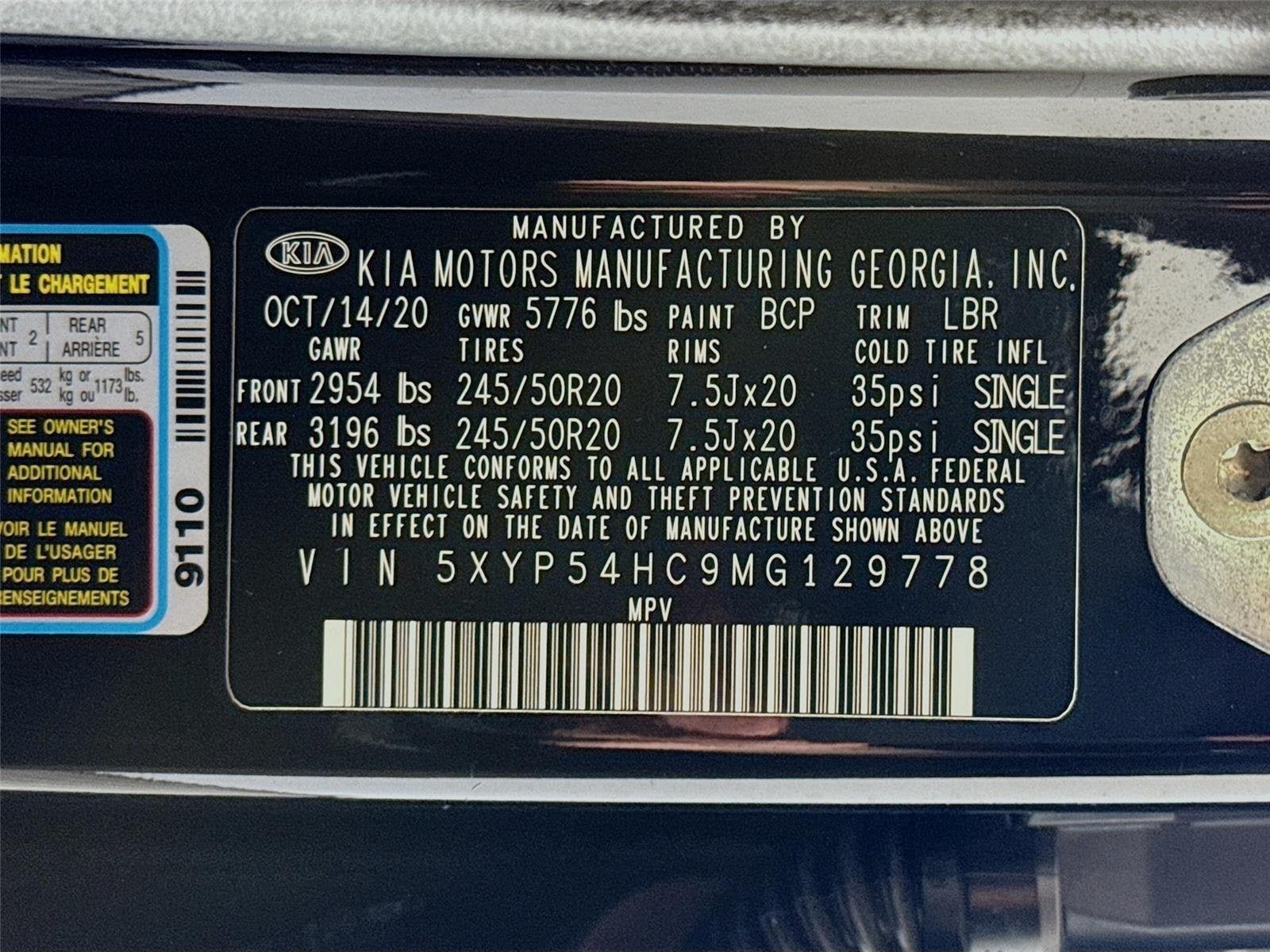 Certified 2021 Kia Telluride SX FWD image 35