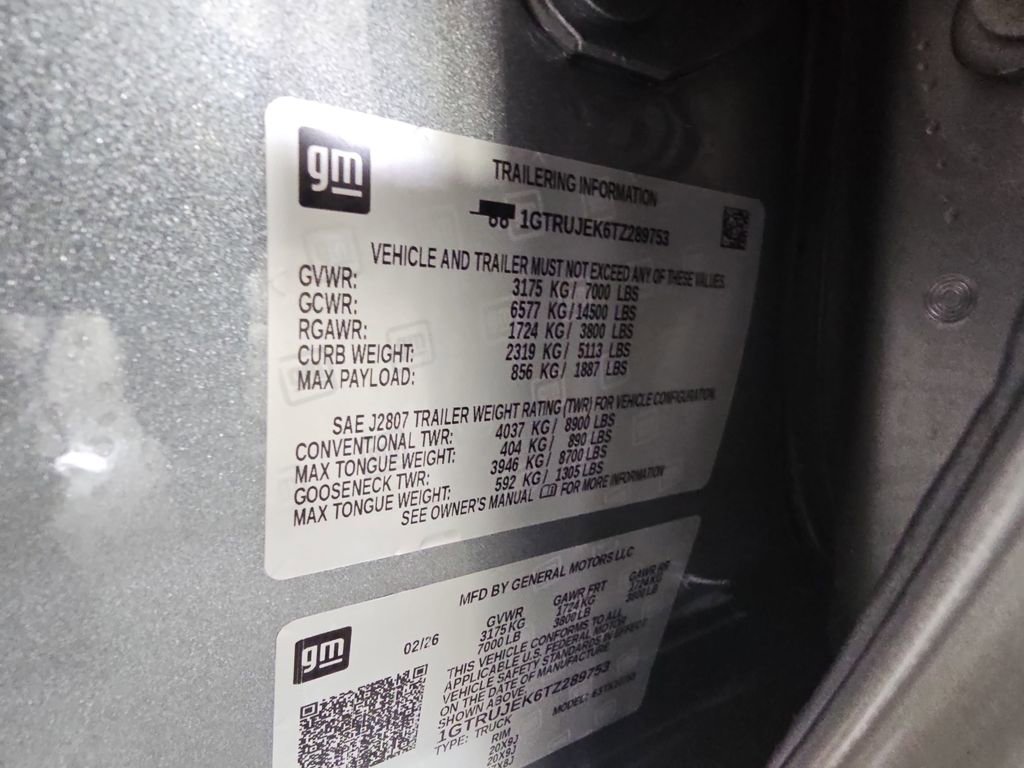 Certified 2026 GMC Sierra 1500 Elevation AWD/4WD image 41
