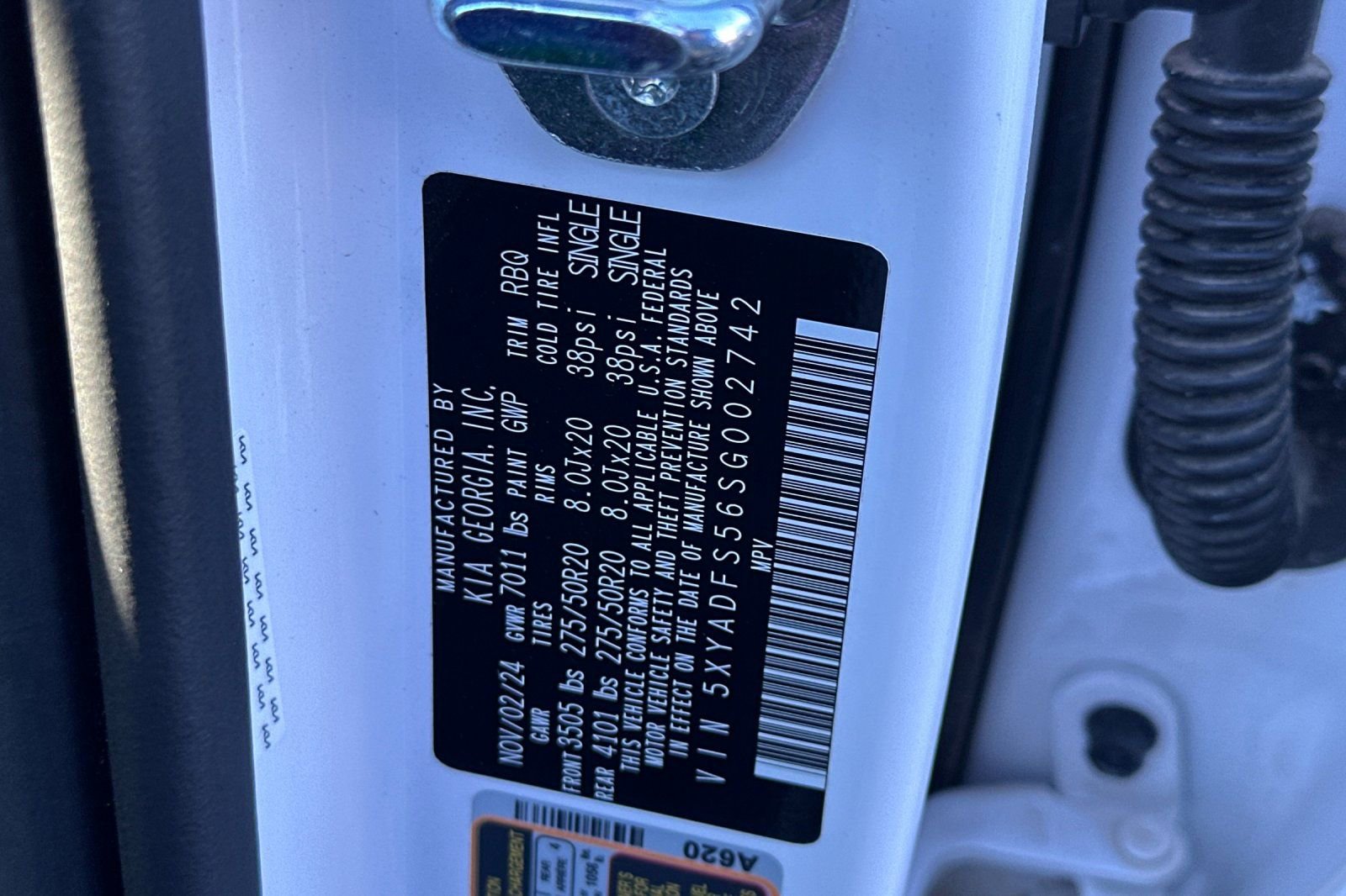 Certified 2025 Kia EV9 Land w/ Towing Package image 35