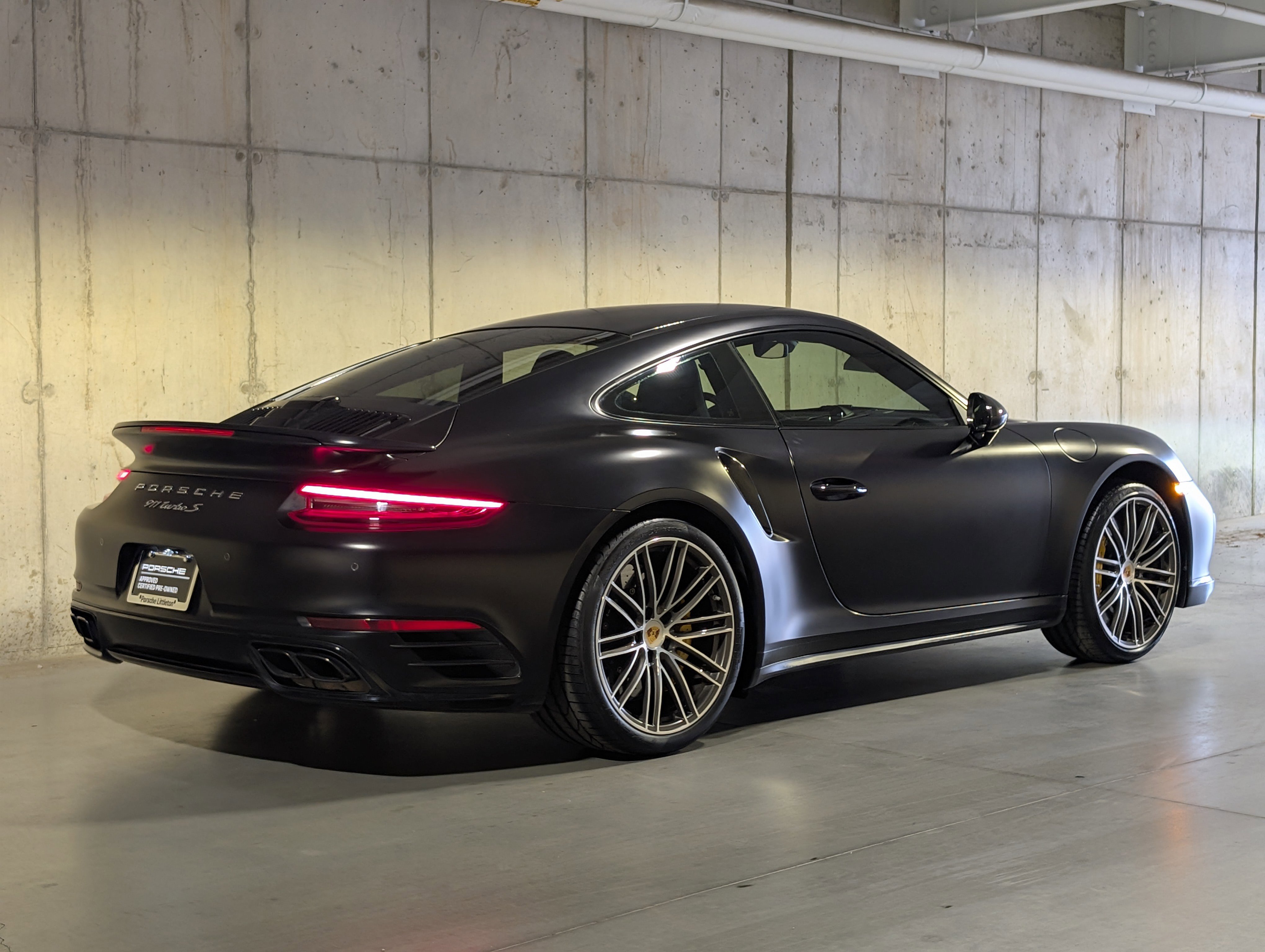 Certified 2019 Porsche 911 Turbo S AWD/4WD image 7