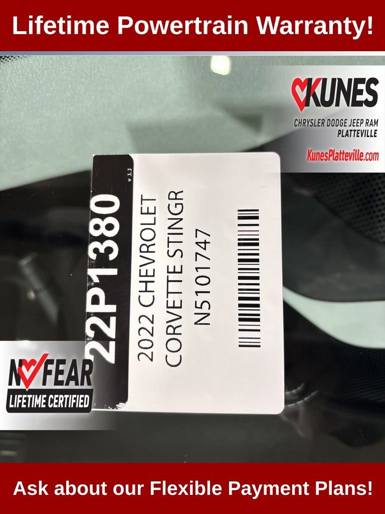 Used 2022 Chevrolet Corvette Stingray Premium Cpe w/ 3LT image 28