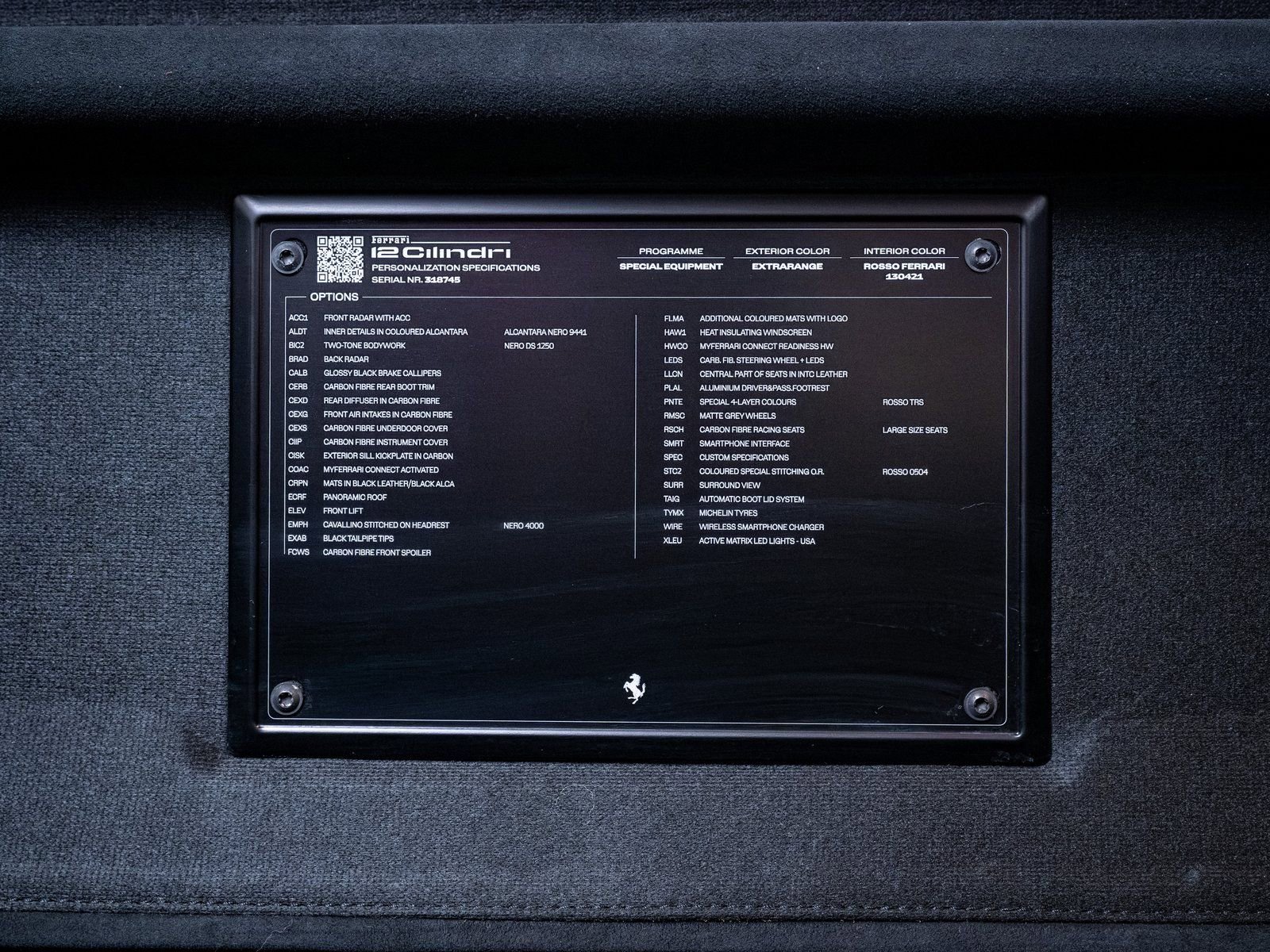 Certified 2025 Ferrari 12Cilindri RWD image 22
