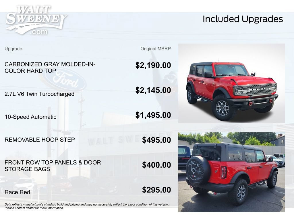 Certified 2024 Ford Bronco Badlands AWD/4WD image 12