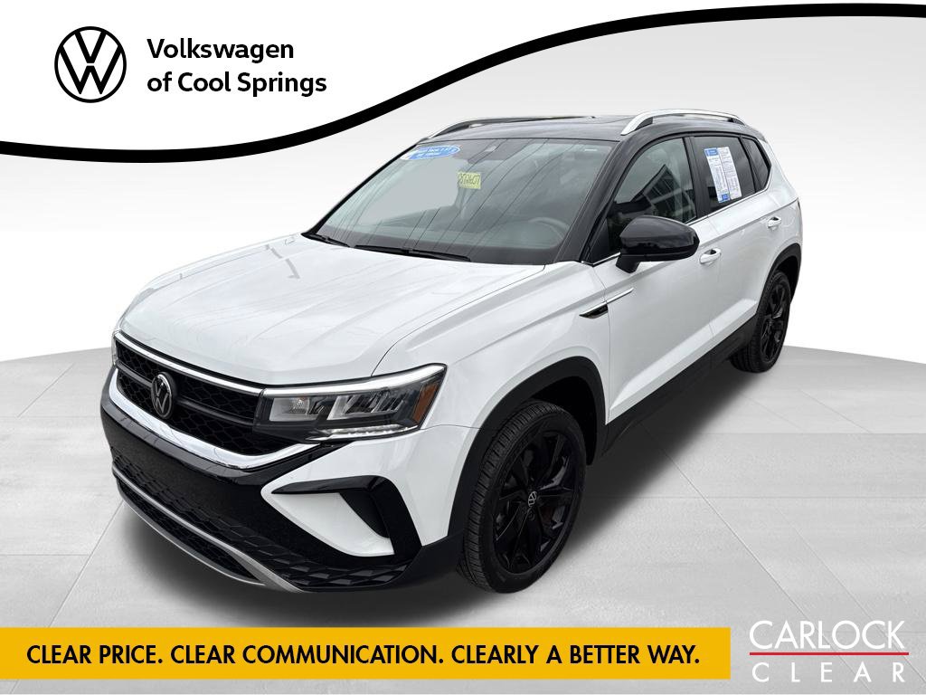 Used 2023 Volkswagen Taos SE w/ Panoramic Sunroof Package