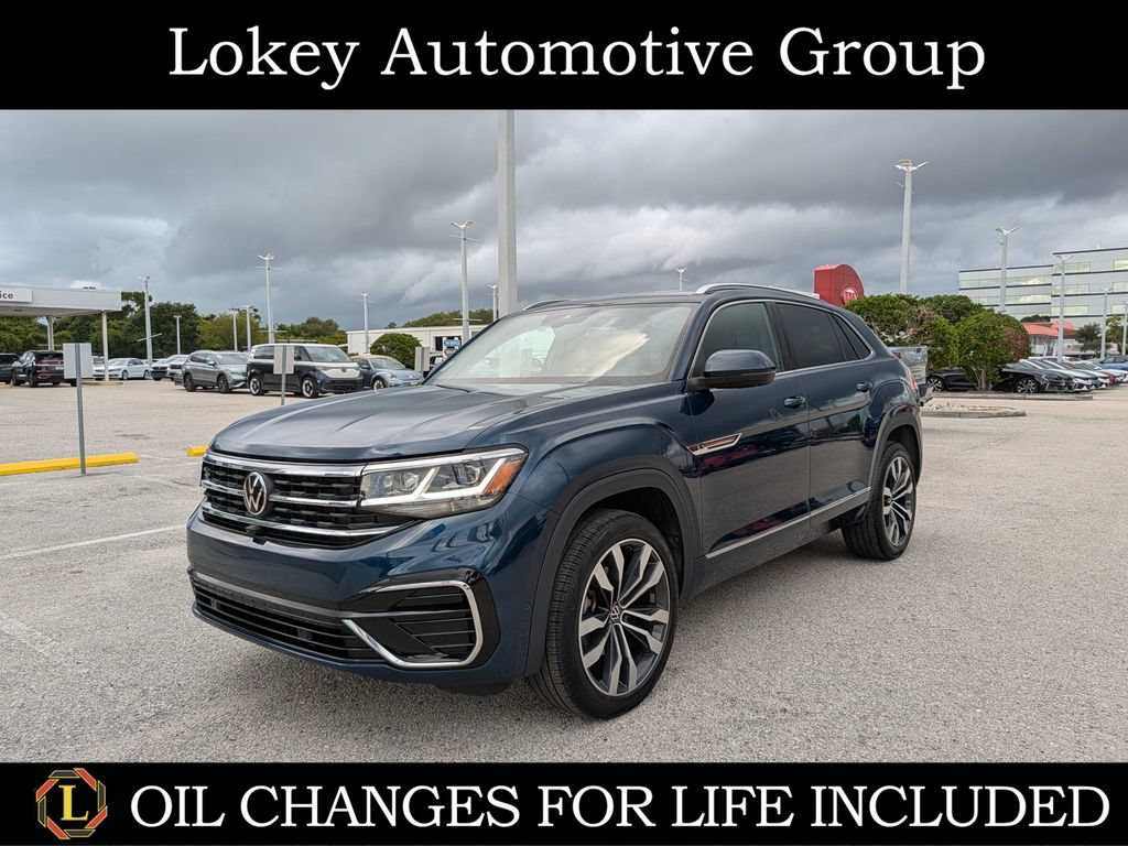Certified 2023 Volkswagen Atlas Cross Sport SEL Premium R-Line AWD/4WD image 1