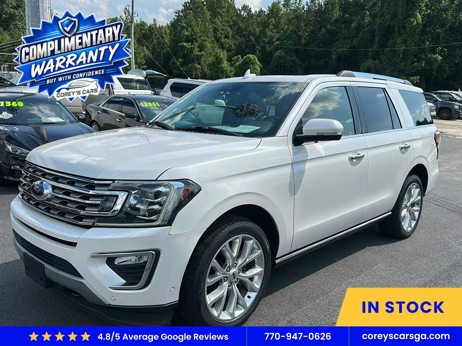 Used 2019 Ford Expedition Limited w/ Equipment Group 302A AWD/4WD image 1