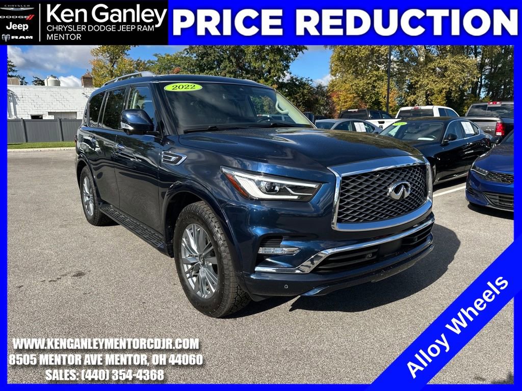 Used 2022 INFINITI QX80 Luxe