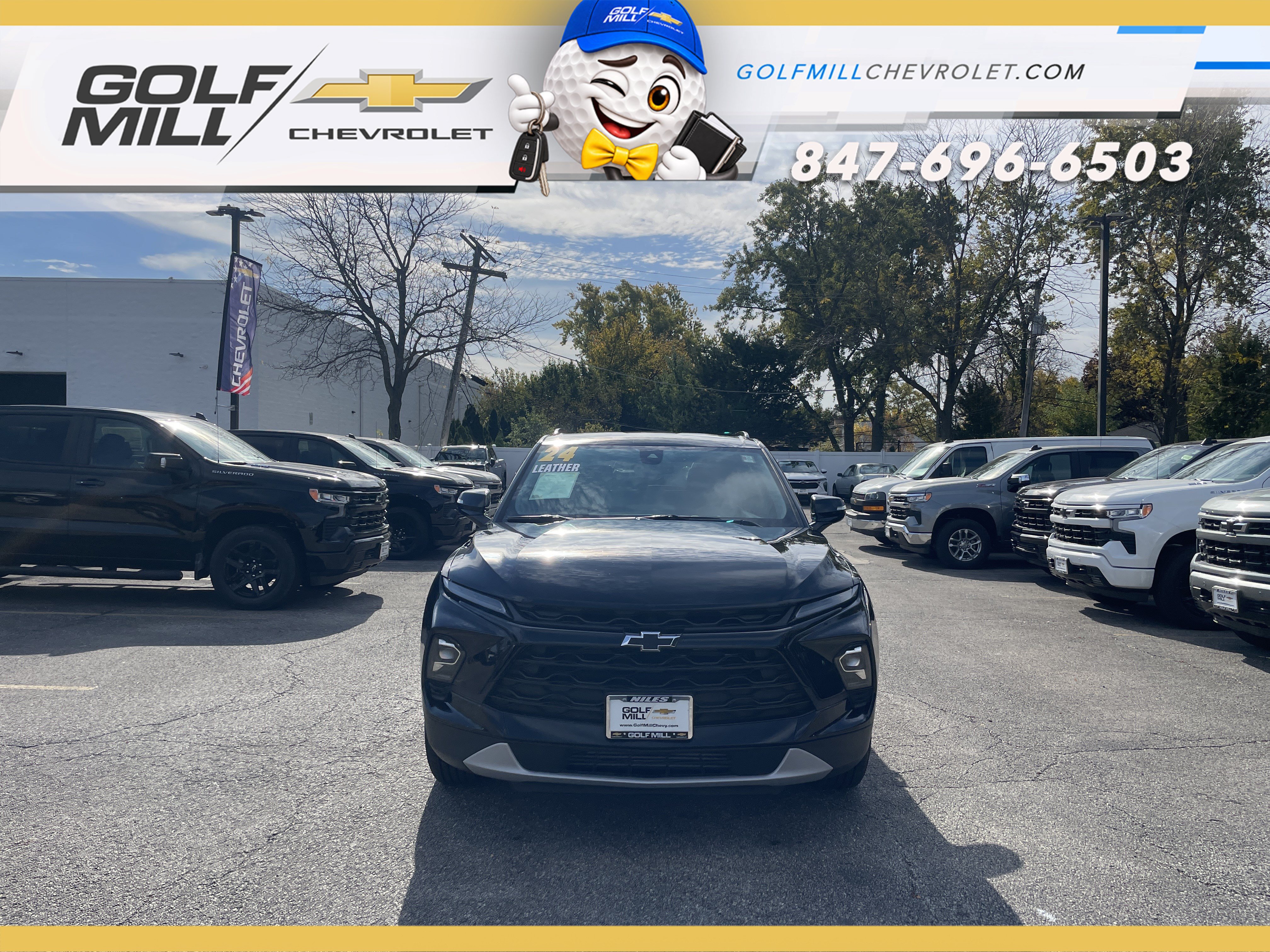 Used 2024 Chevrolet Blazer LT w/ Midnight/Sport Edition FWD image 2