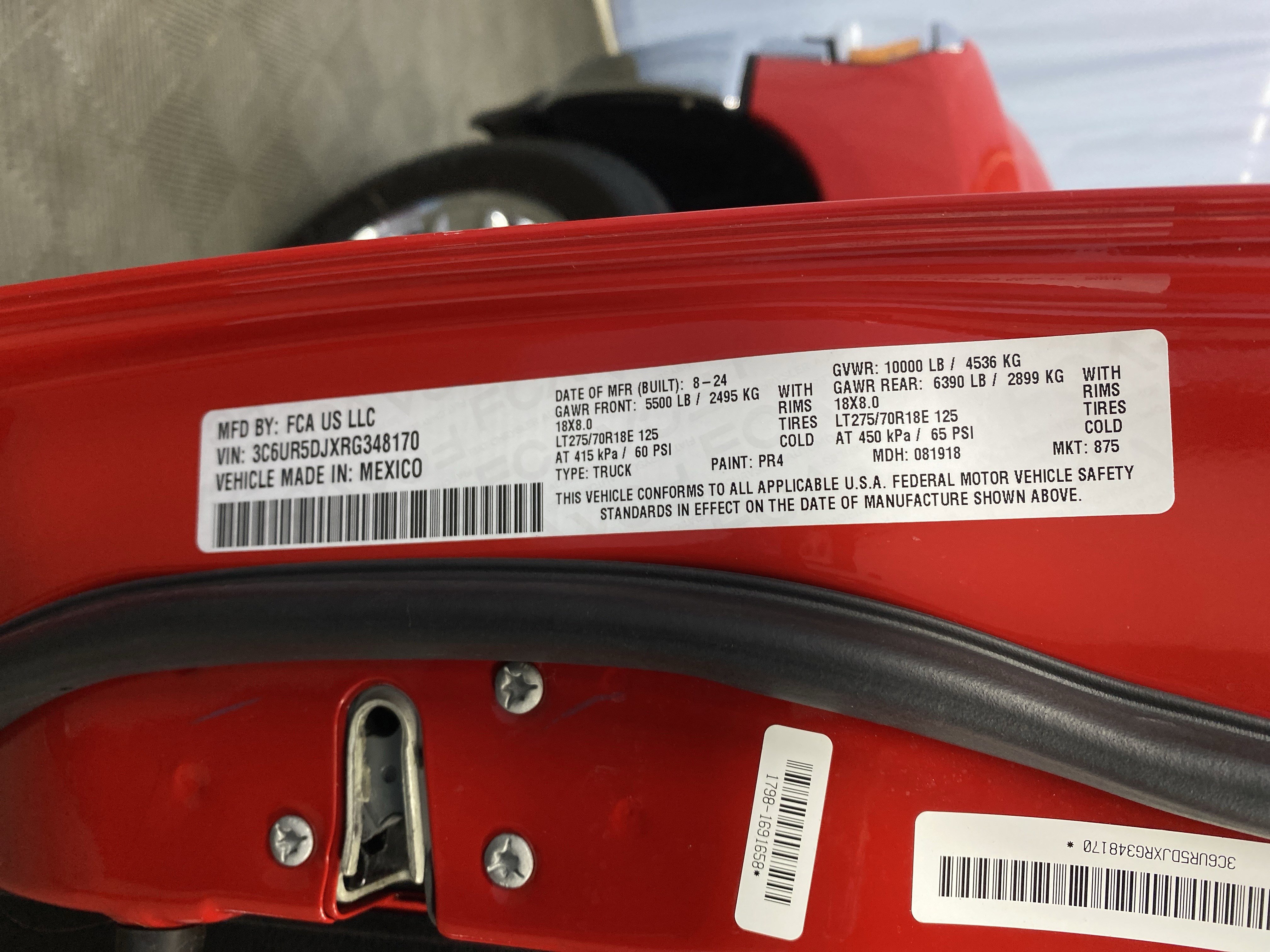 Certified 2024 RAM 2500 Big Horn w/ Bed Utility Group image 4