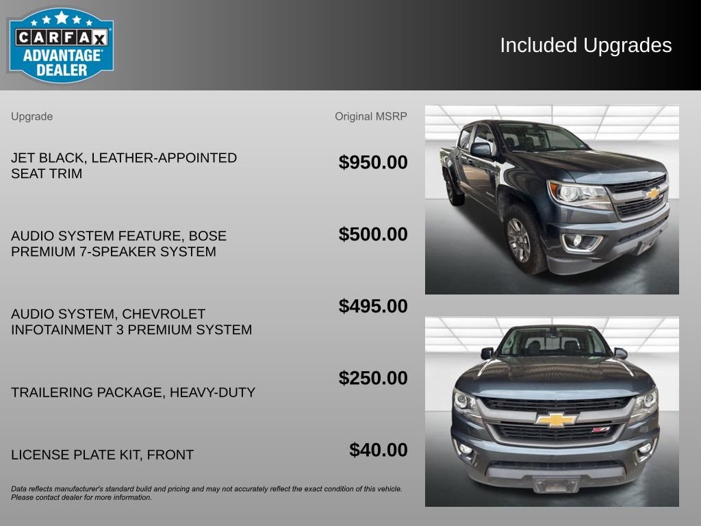 Used 2019 Chevrolet Colorado Z71 AWD/4WD image 3