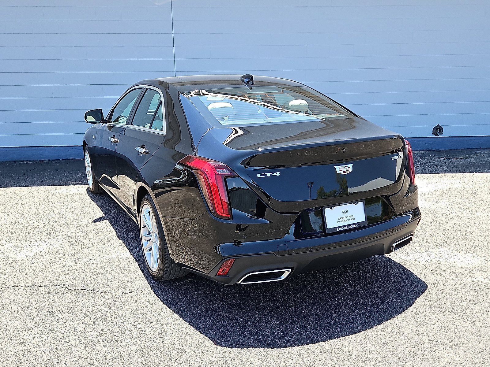 Certified 2025 Cadillac CT4 Luxury w/ Sun And Sound Package RWD image 3