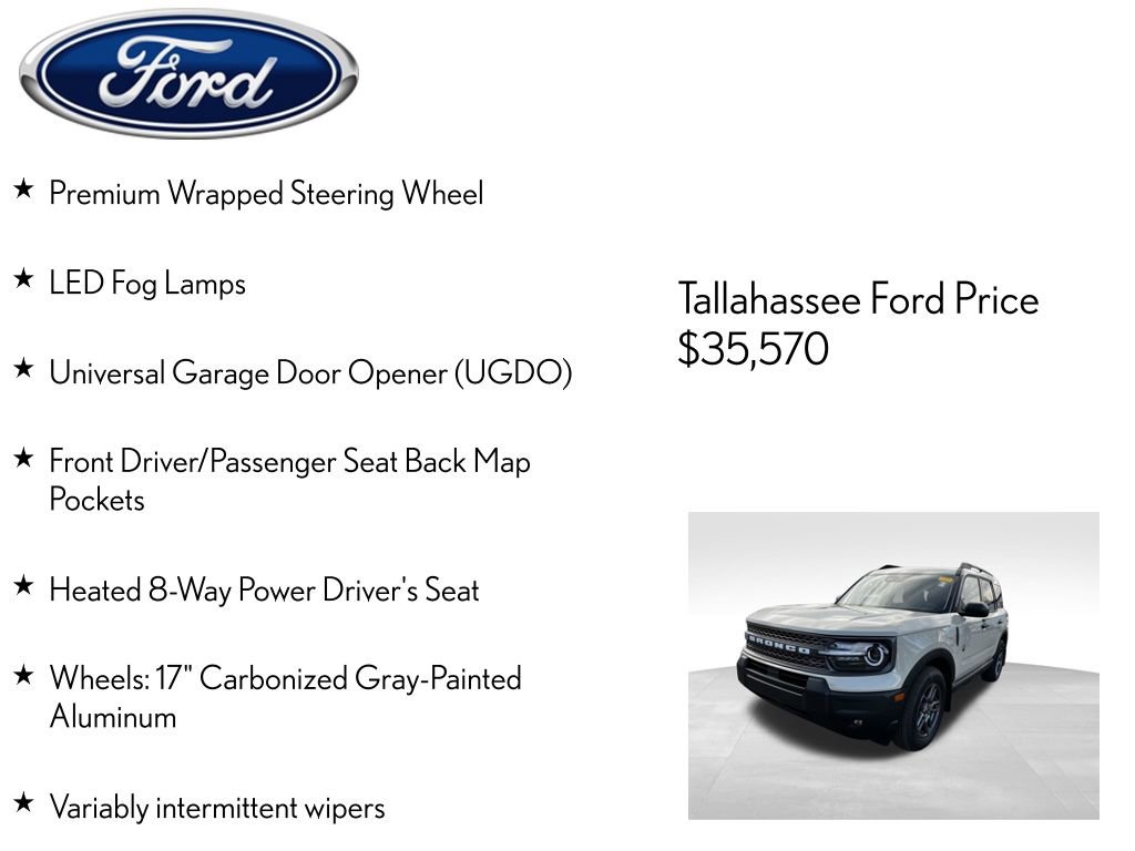 Used 2025 Ford Bronco Sport Big Bend w/ Convenience Package image 9