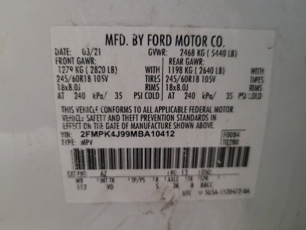 Used 2021 Ford Edge SEL w/ Convenience Package AWD/4WD image 33