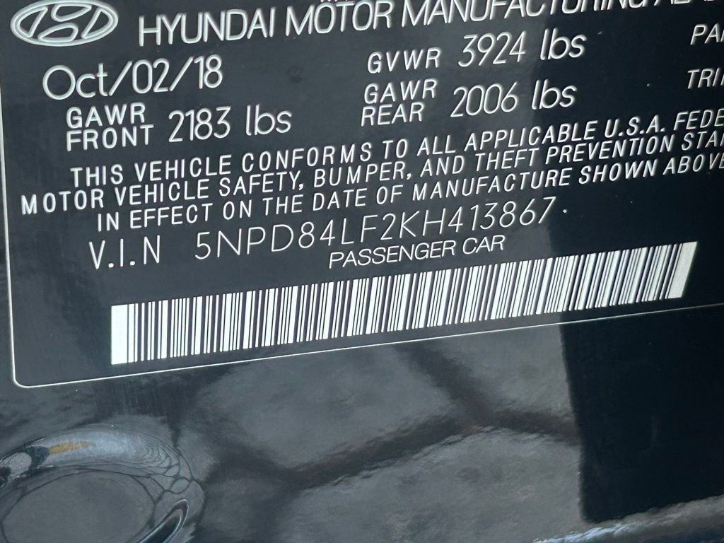 Used 2019 Hyundai Elantra Value Edition w/ Cargo Package image 41