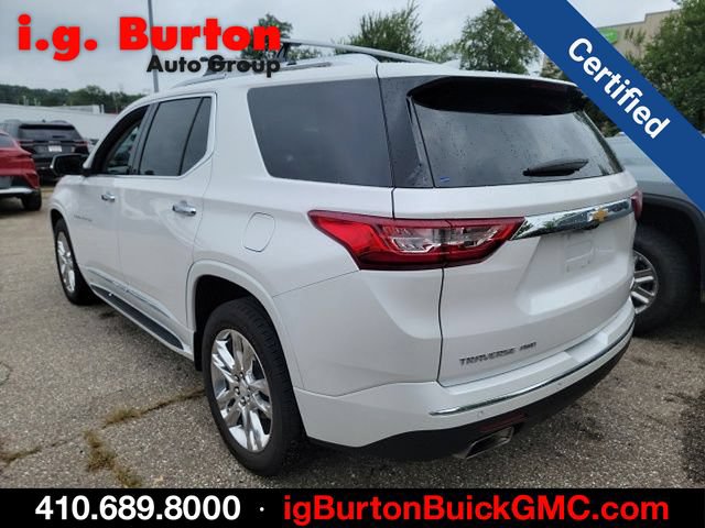 Used 2021 Chevrolet Traverse High Country w/ LPO, 'HIT The Road' Package AWD/4WD image 4