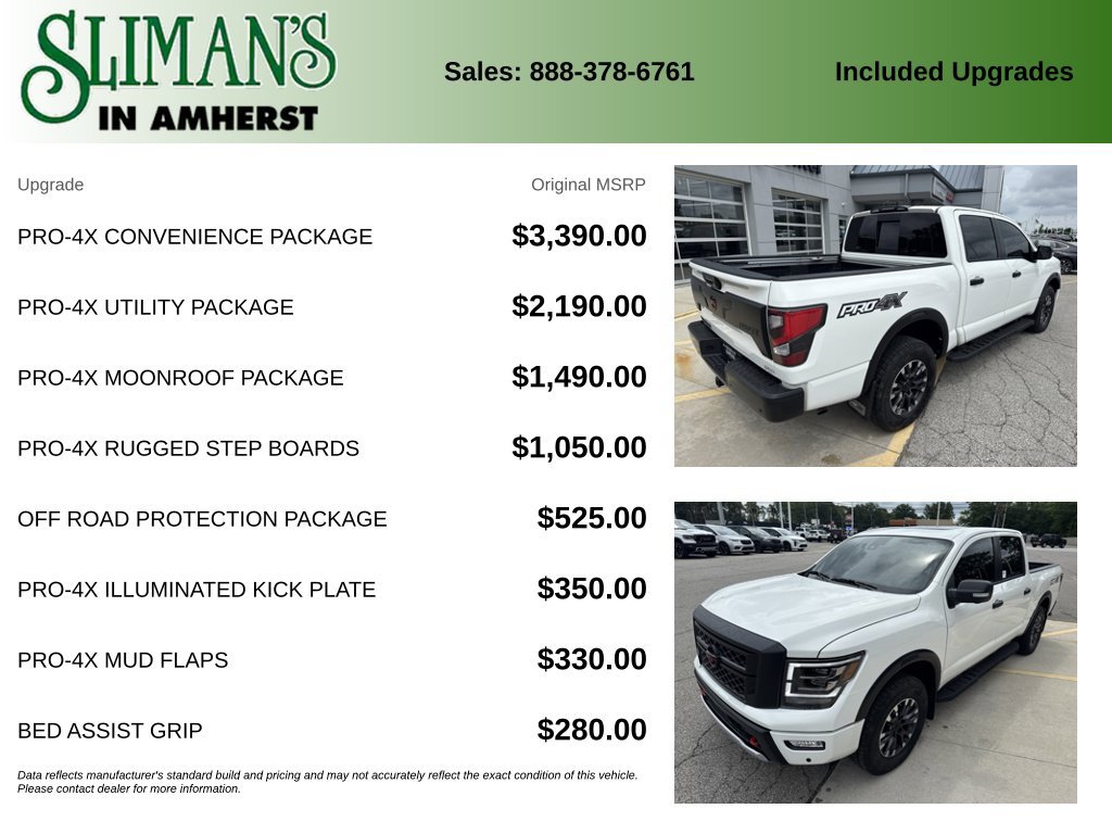 Used 2024 Nissan Titan PRO-4X w/ Pro-4x Convenience Package AWD/4WD image 11