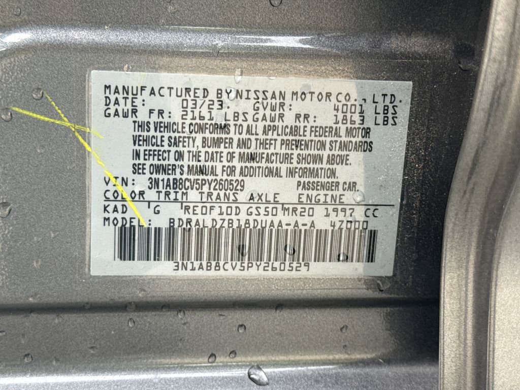 Used 2023 Nissan Sentra SV w/ All-Weather Package FWD image 37