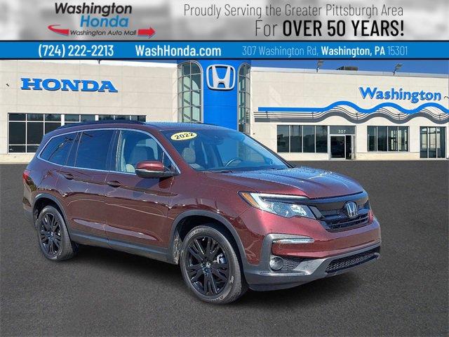 Certified 2022 Honda Pilot Special Edition