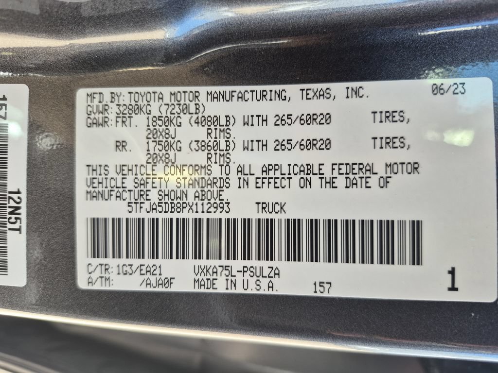 Used 2023 Toyota Tundra Limited AWD/4WD image 23
