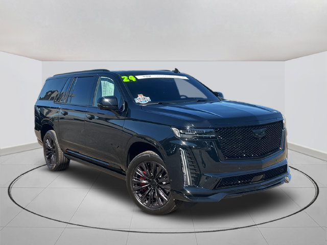 Certified 2024 Cadillac Escalade ESV V w/ LPO, ONYX Package