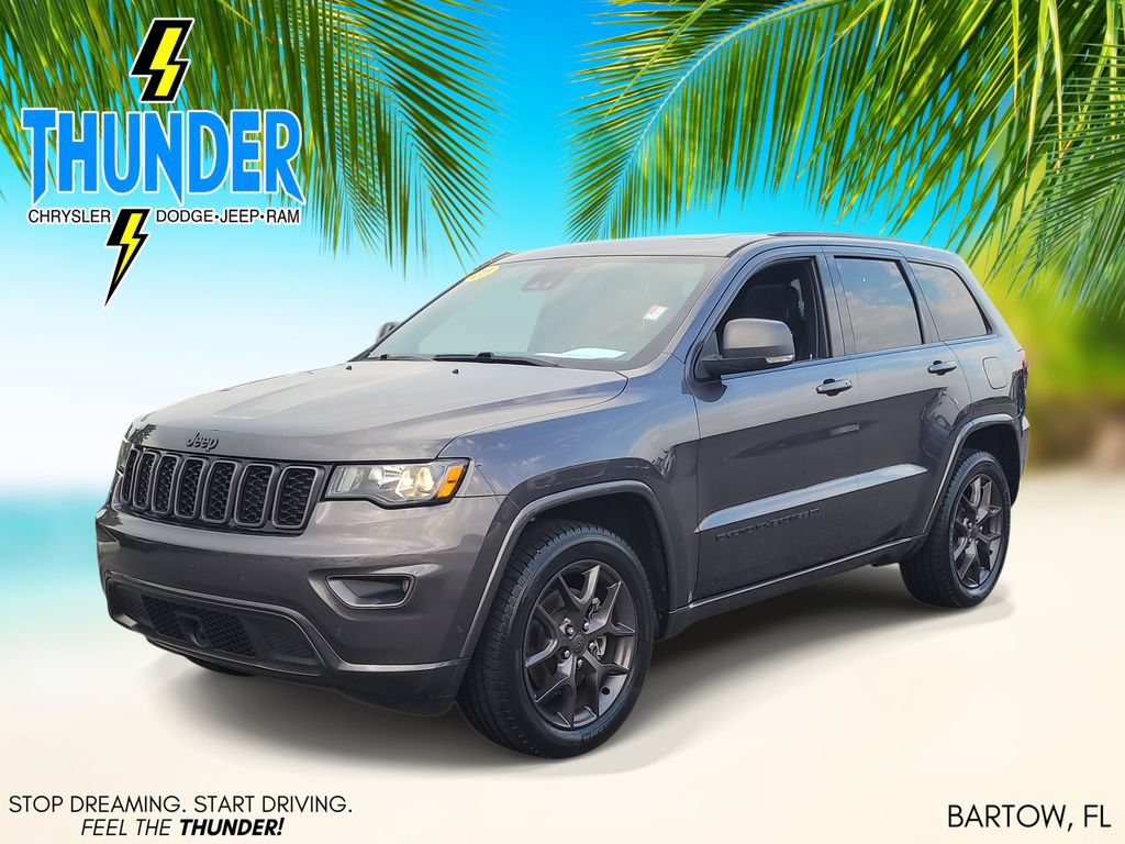 Certified 2021 Jeep Grand Cherokee Limited w/ Quick Order Package 28K 80th RWD image 2