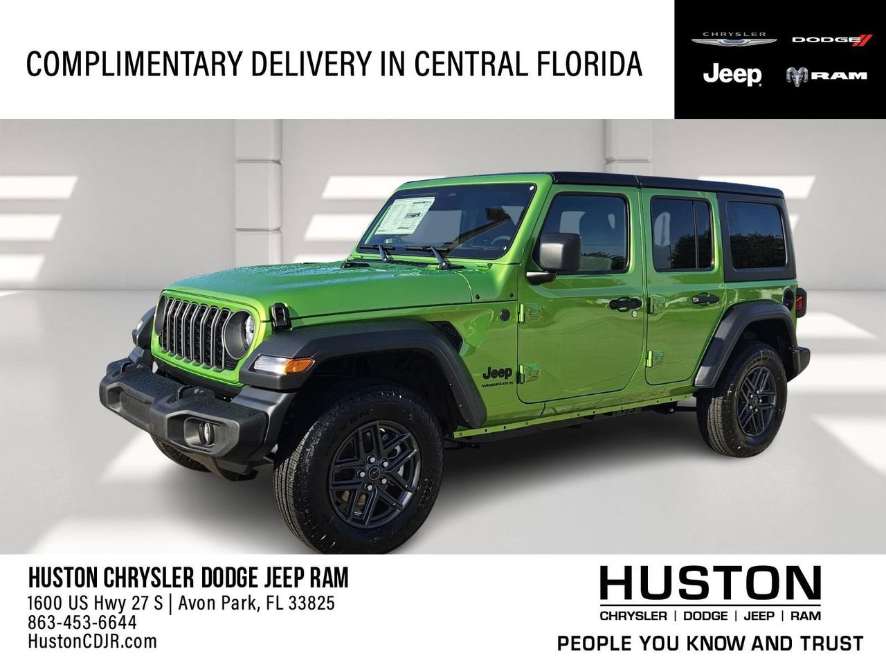 New 2025 Jeep Wrangler Unlimited Sport