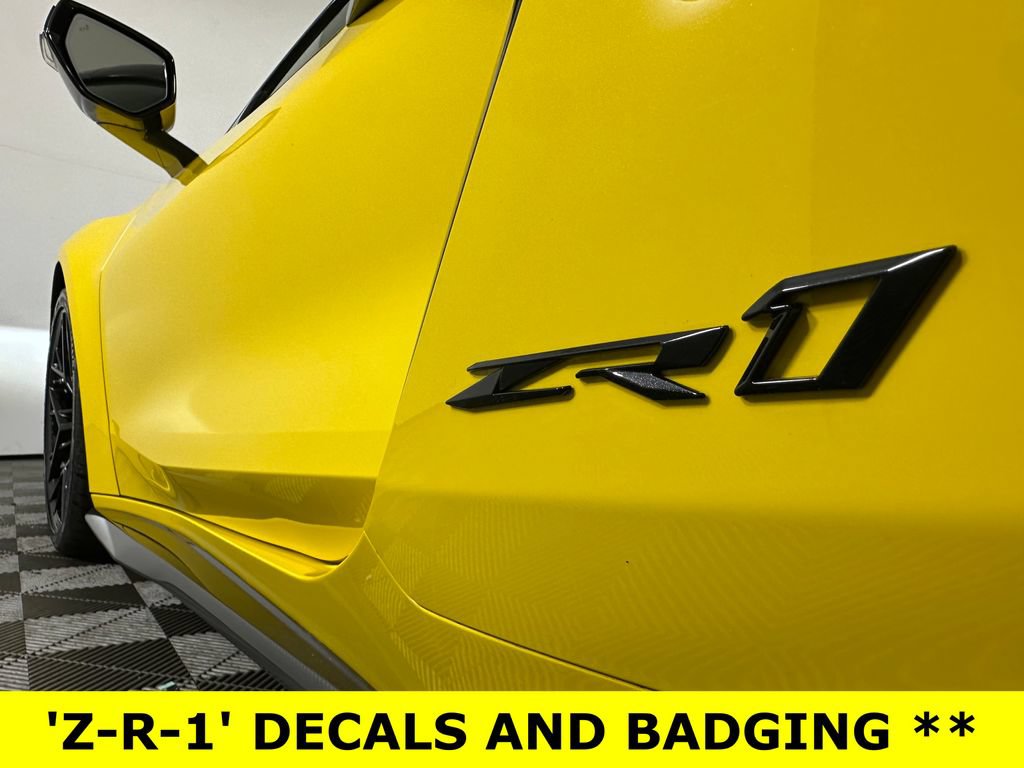 Used 2025 Chevrolet Corvette ZR1 w/ Stealth Interior Trim Package RWD image 14