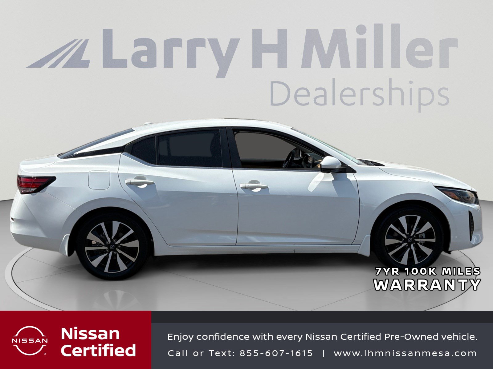 Certified 2025 Nissan Sentra SV w/ SV Premium Package FWD image 6